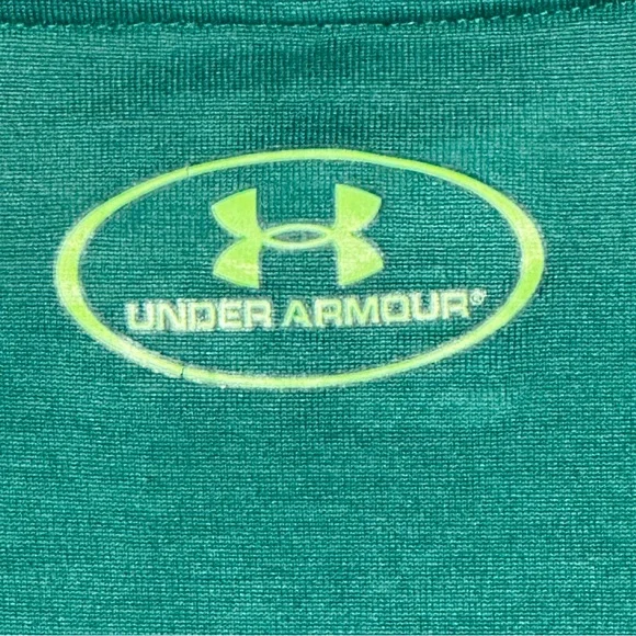Under Armour Heat Gear shirt 2X. Green. Shirt sleeve. Great condition. - Picture 4 of 5